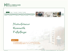 Tablet Screenshot of friseur-hillebrand.at